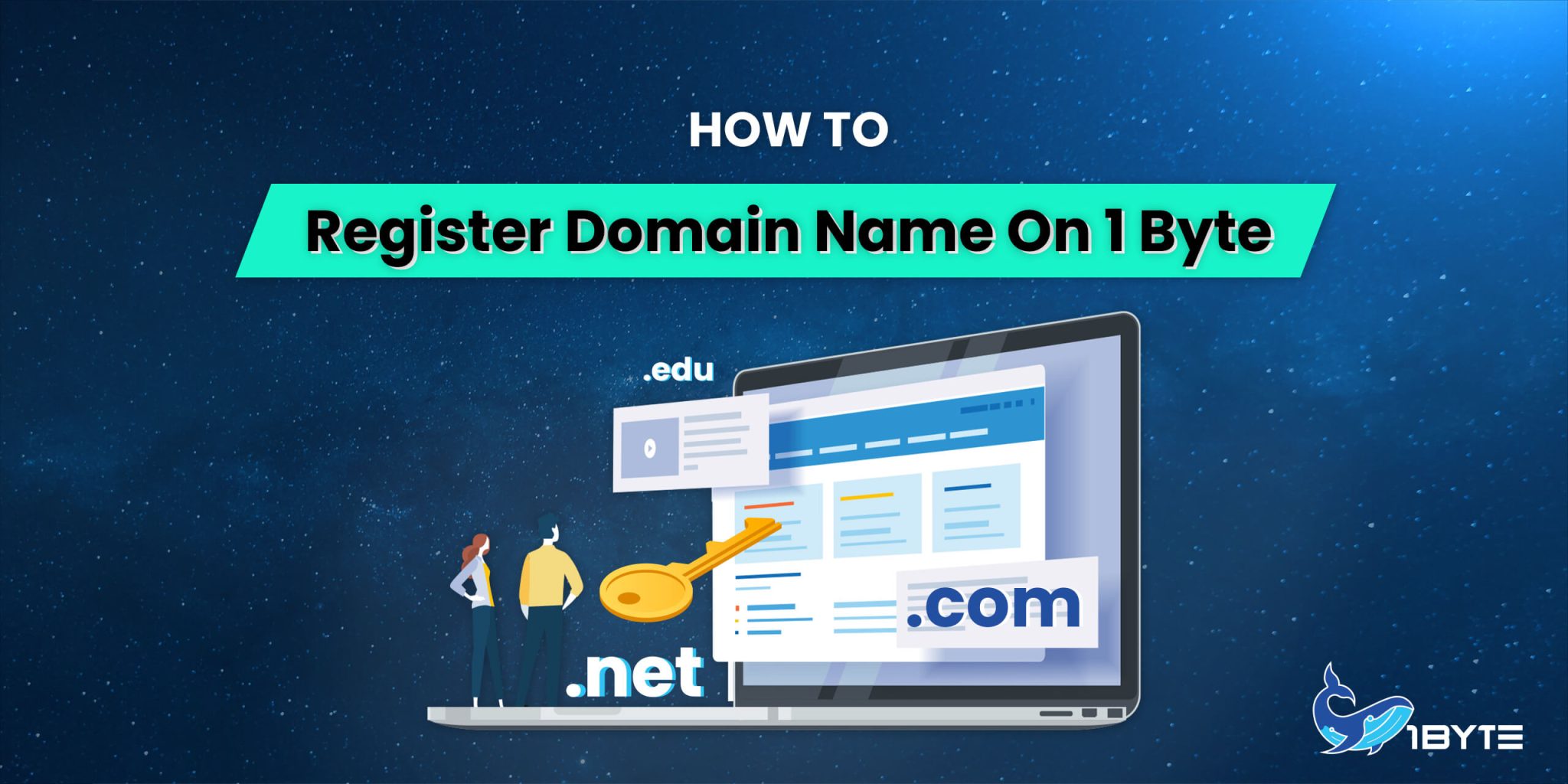 How To Register Domain Name On Byte Byte Byte