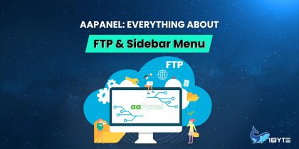 aaPanel: Everything about FTP – sidebar menu