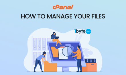 cPanel: How to manage your Files