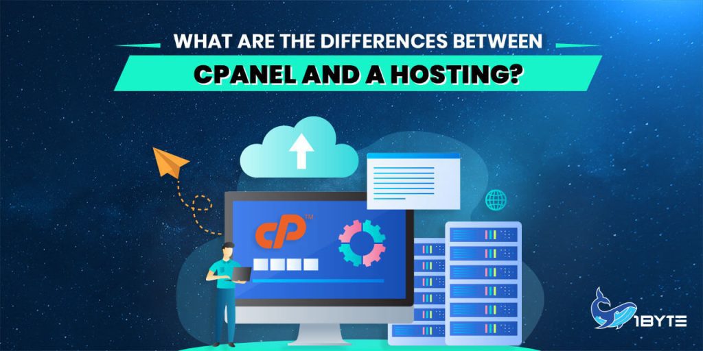 What Are The Differences Between cPanel And A Hosting? | 1Byte