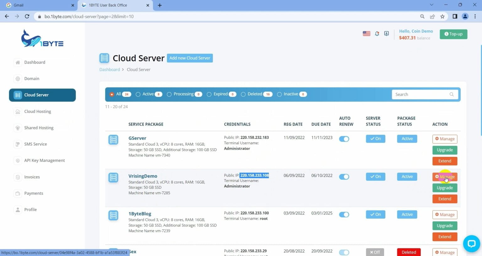 How to Build V Rising Gaming Server on 1Byte's Cloud Server | 1Byte