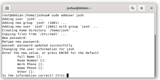 add user to sudoers debian