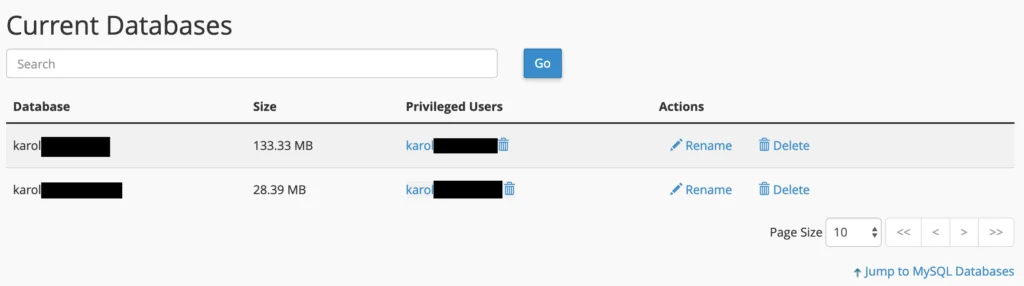 មូលដ្ឋានទិន្នន័យបច្ចុប្បន្ន