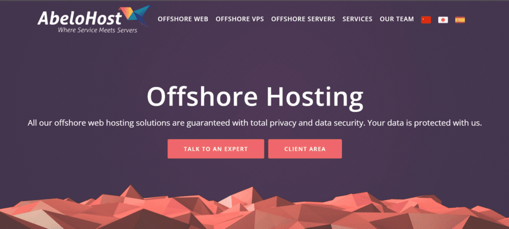 8. AbeloHost - offshore hosting dmca ignored