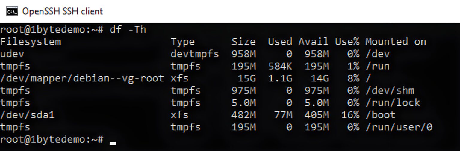How To Mount (Upgrade) Storage On Debian 1Byte1Byte