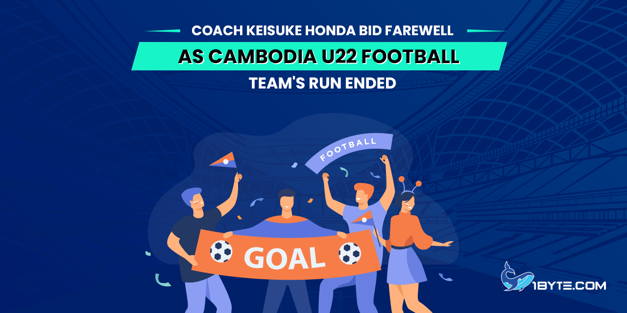 Coach Keisuke Honda bid farewell as Cambodia U22 football team's run ended