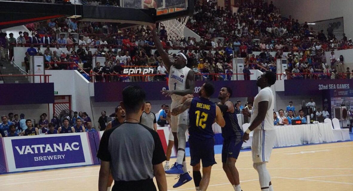Cambodia makes SEA Games men’s basketball finals for the first time