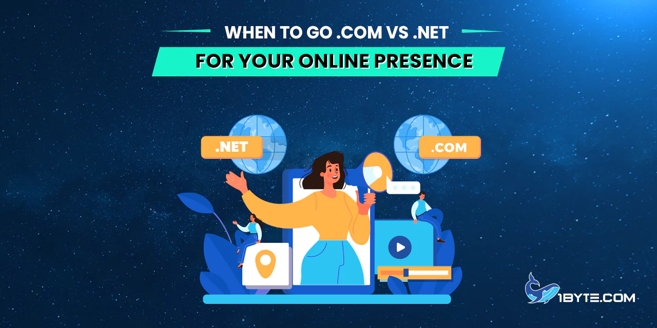 When to Go .com vs .net for Your Online Presence