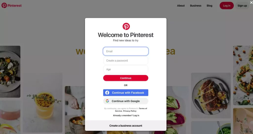 Setting Up Your Pinterest Account
