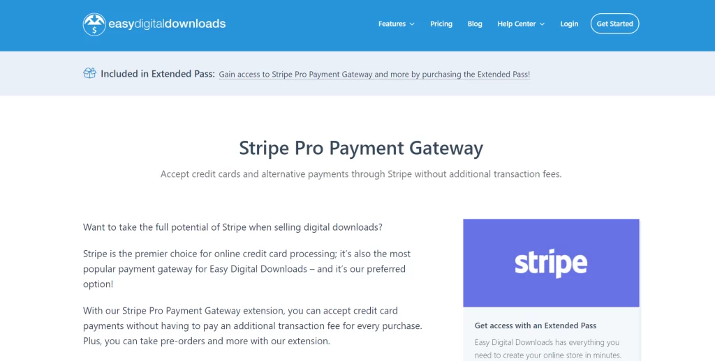 Stripe Pro Payment Gateway