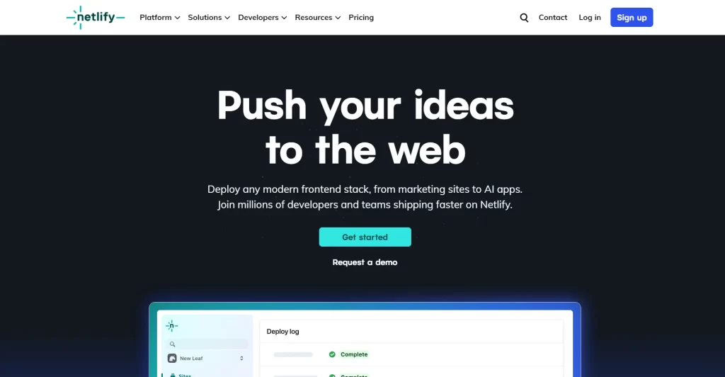 Netlify (Static Site Hosting)