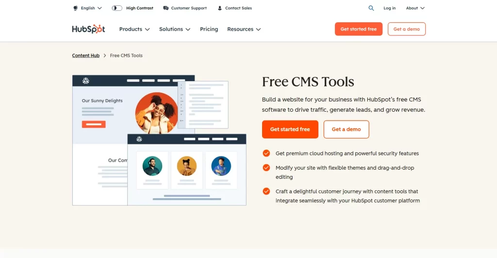 HubSpot CMS Hub