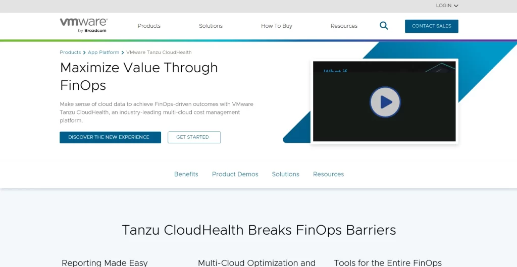 VMware CloudHealth – Multi-Cloud Cost Control and Accountability
