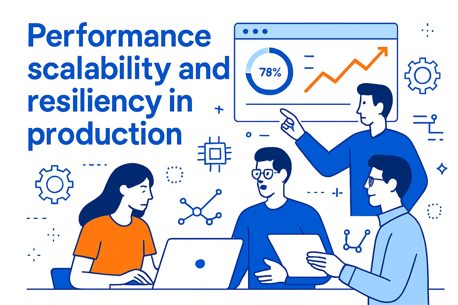 Performance scalability and resiliency in production