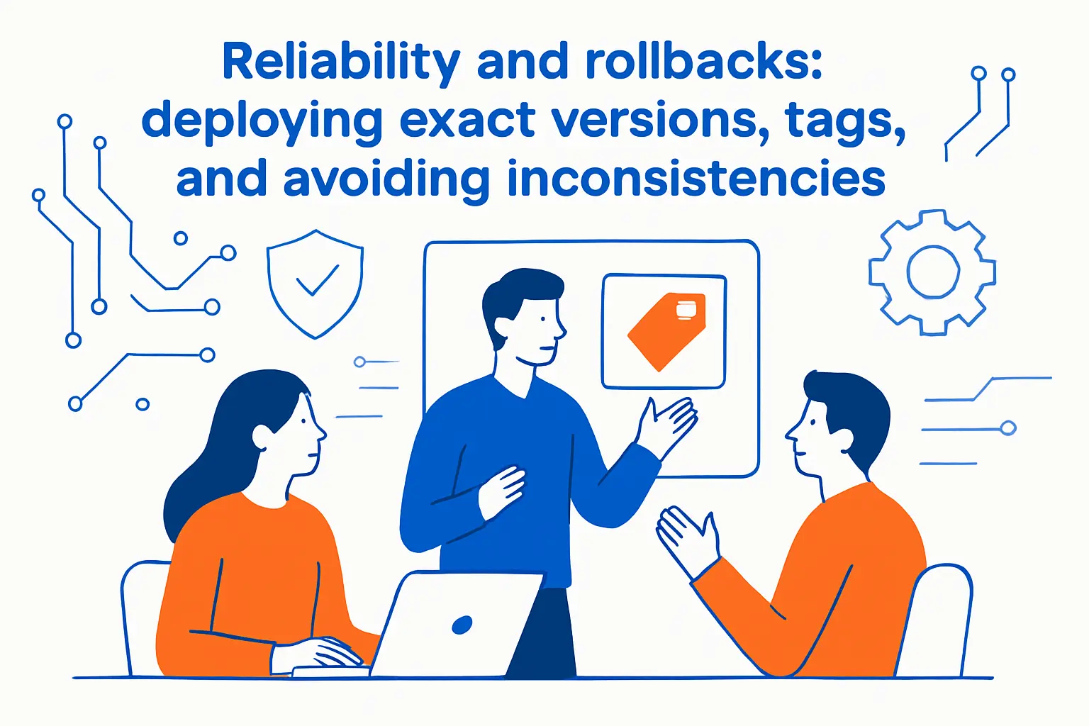 Reliability and rollbacks: deploying exact versions, tags, and avoiding inconsistencies
