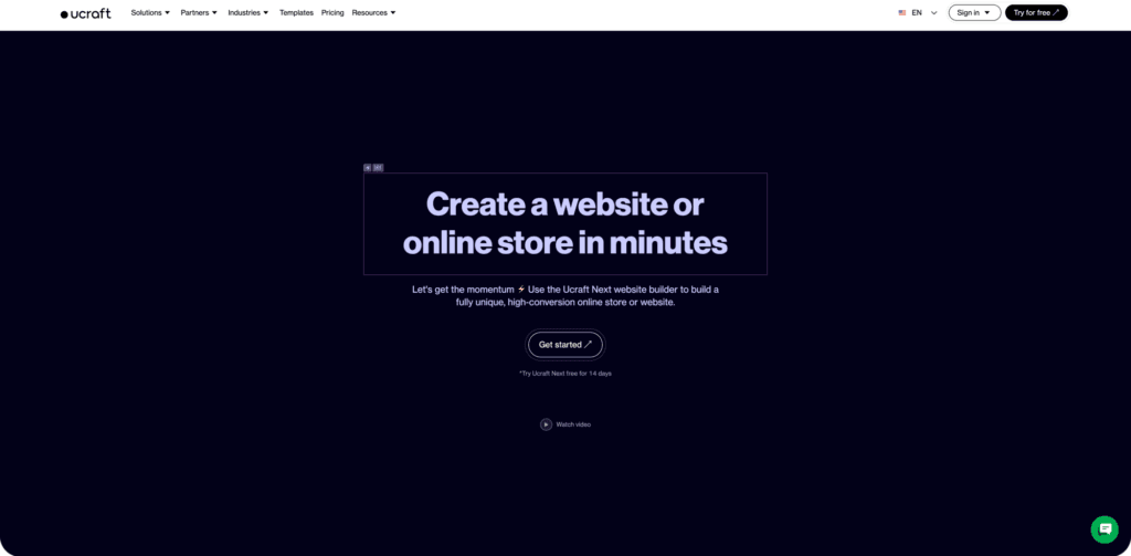 18. Ucraft AI Logo Generator