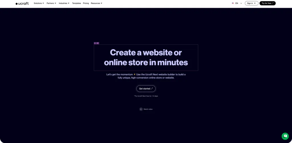 ១៨. ម៉ាស៊ីនបង្កើតឡូហ្គោ Ucraft AI