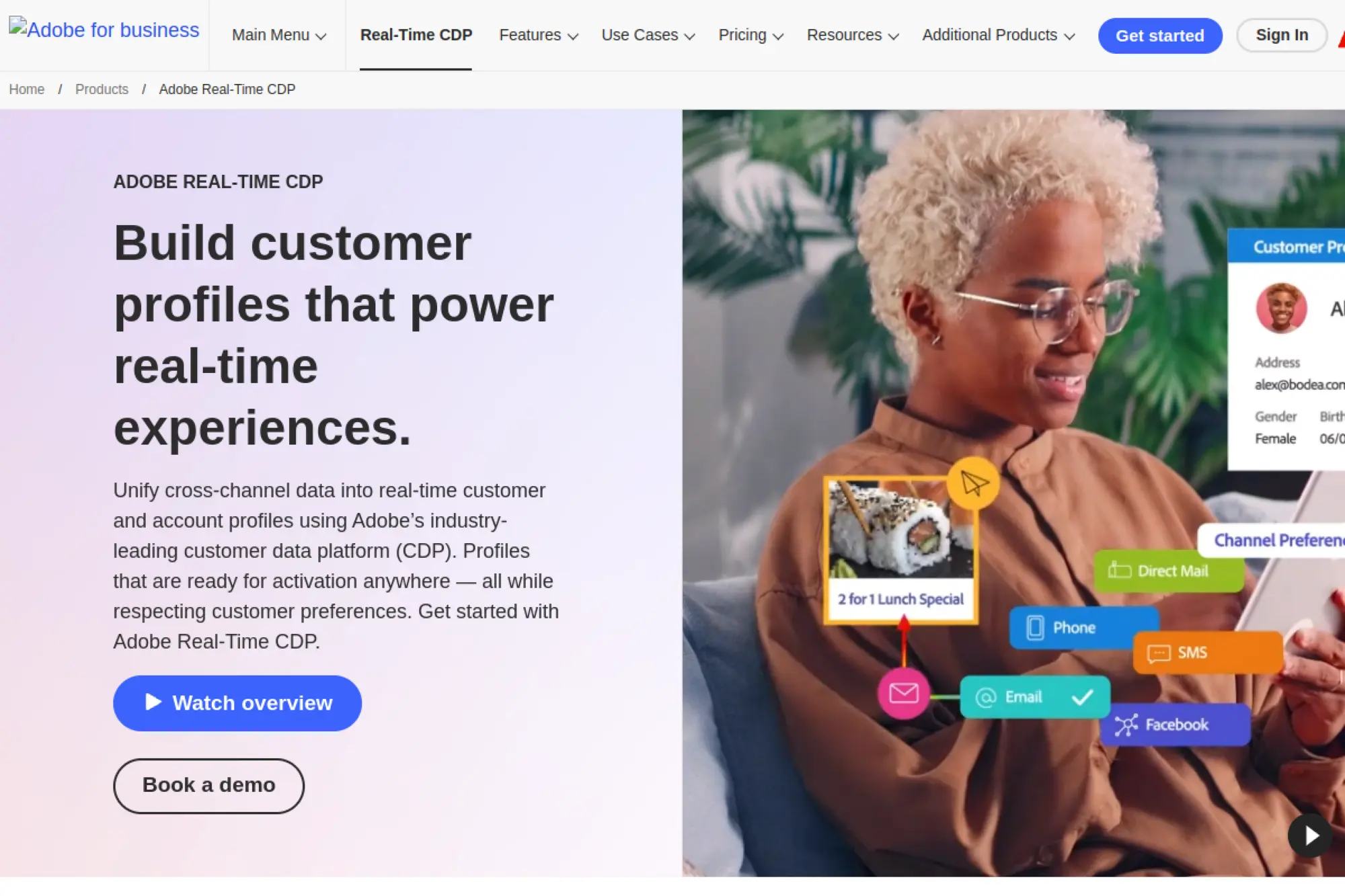 5. Adobe Real-Time CDP