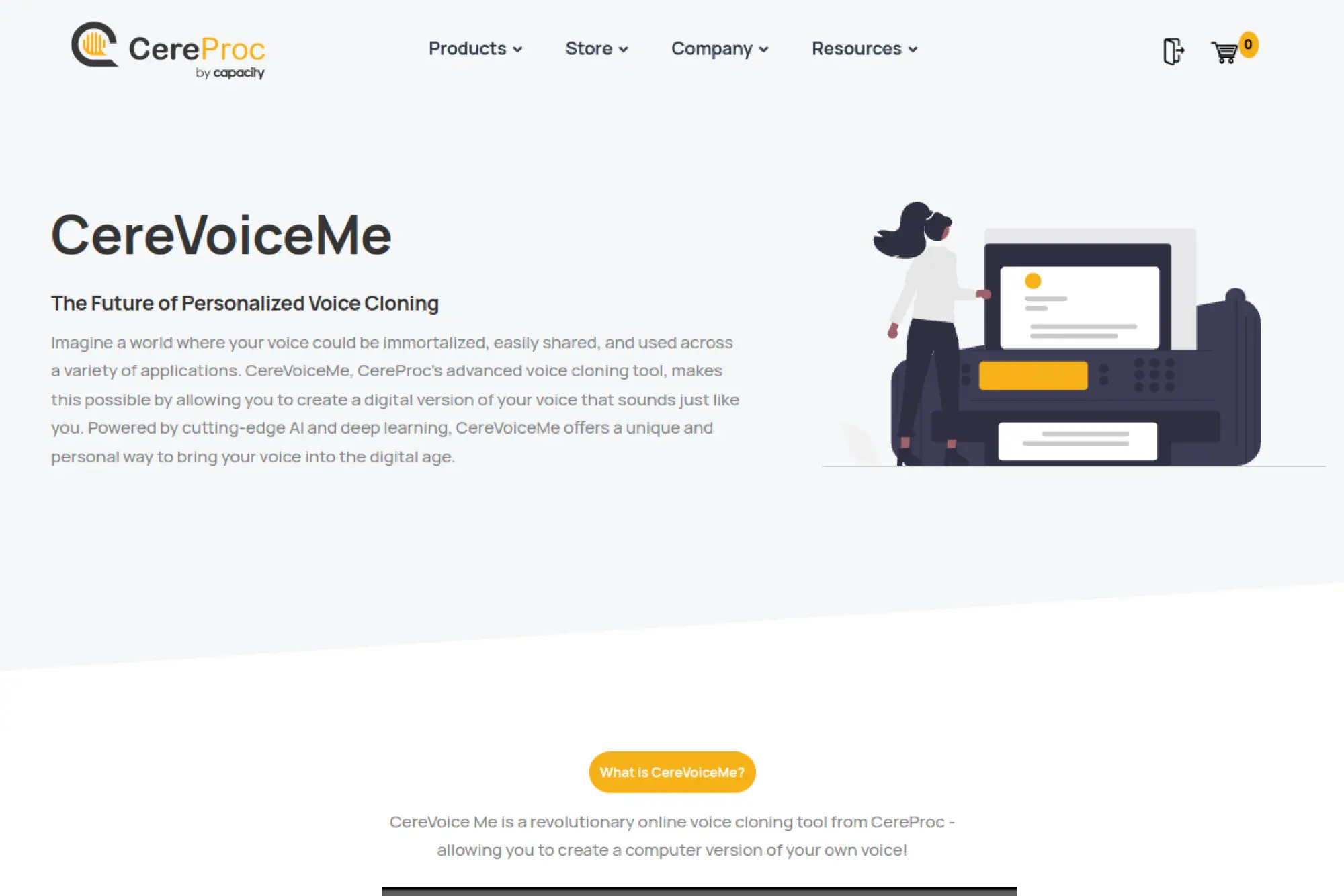 22. CereProc CereVoiceMe