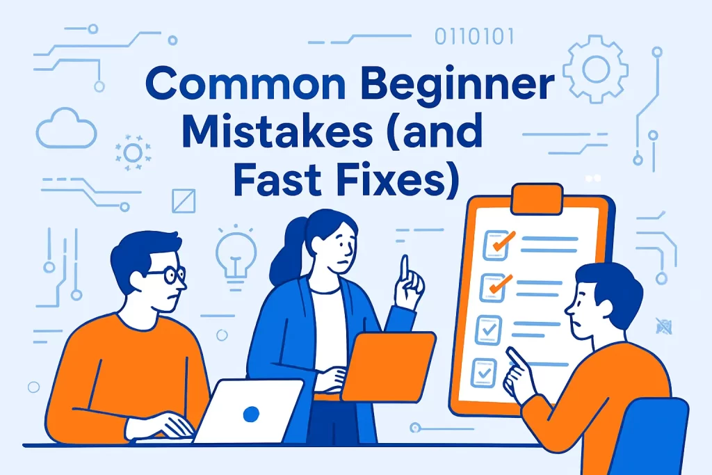 Common Beginner Mistakes (and Fast Fixes)
