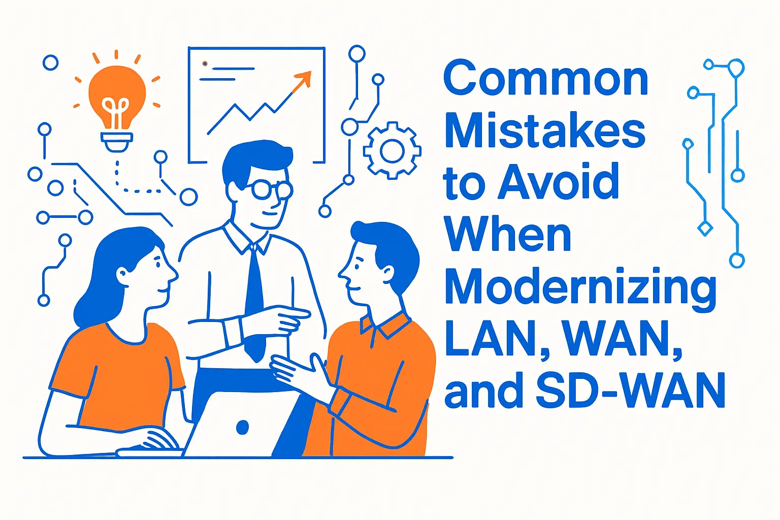 Common Mistakes to Avoid When Modernizing LAN, WAN, and SD‑WAN