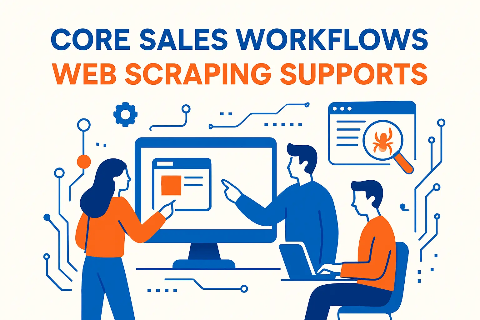 Core Sales Workflows Web Scraping Supports