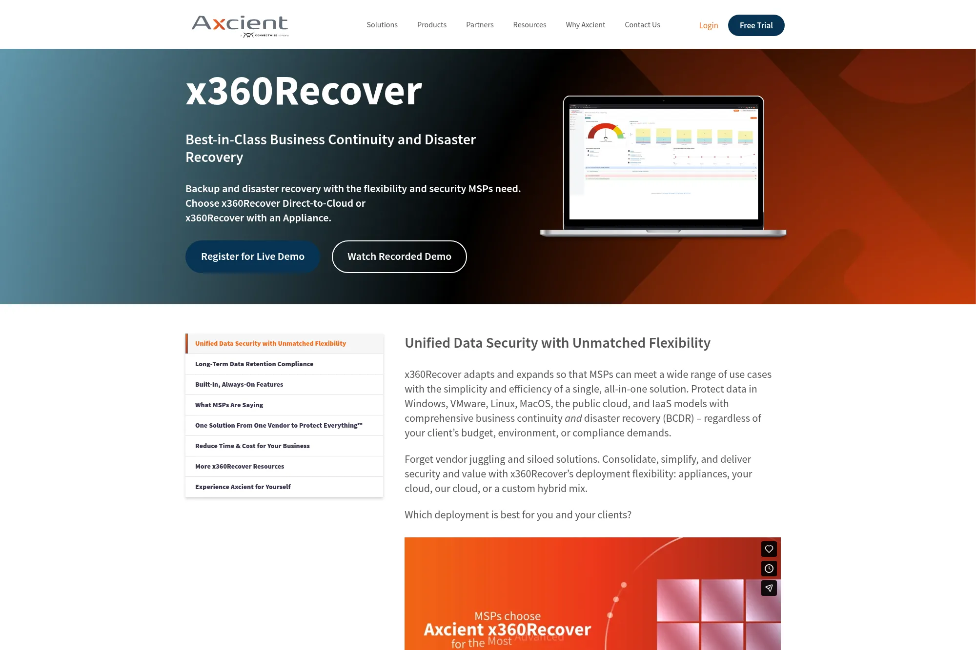 21. Axcient x360Recover
