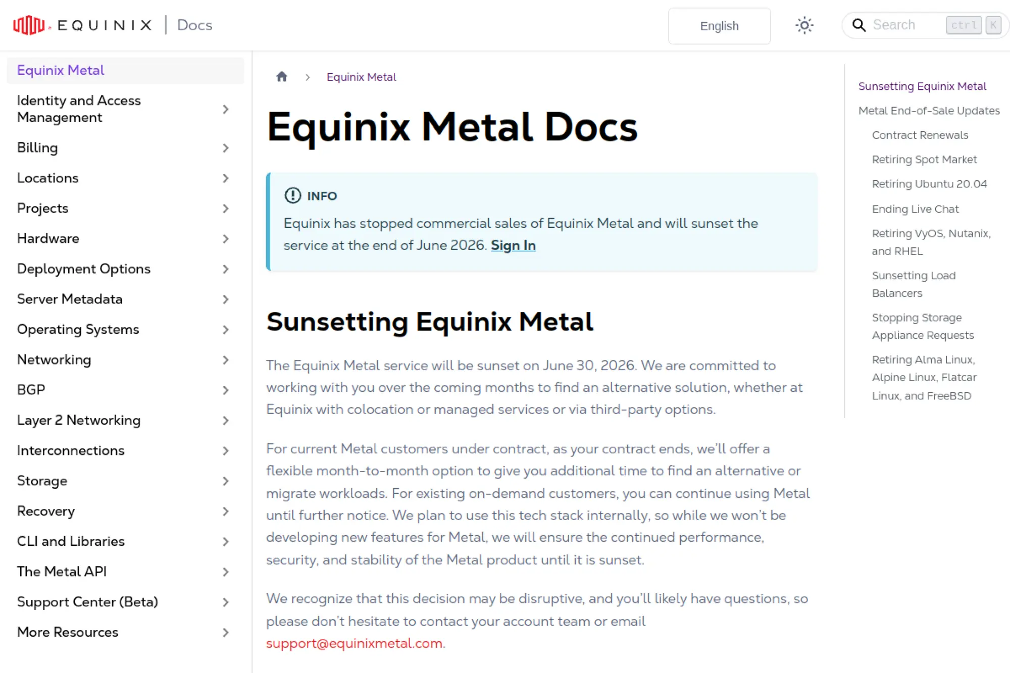 15. Equinix Metal
