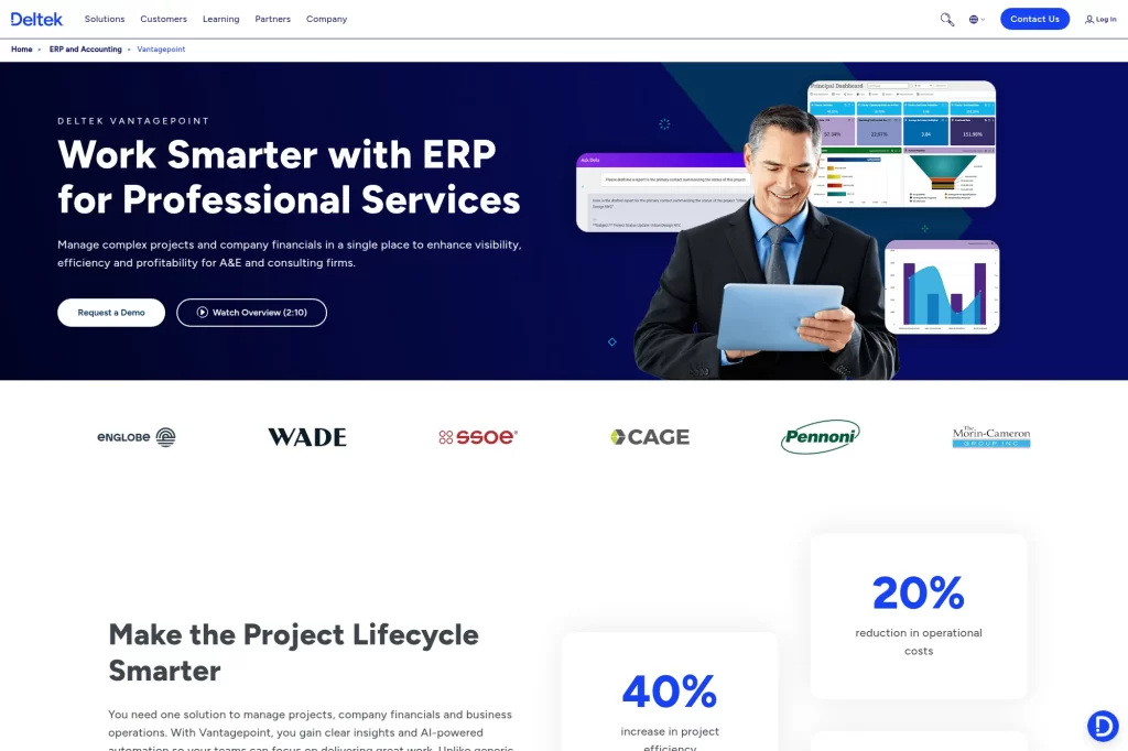 19. Deltek Vantagepoint