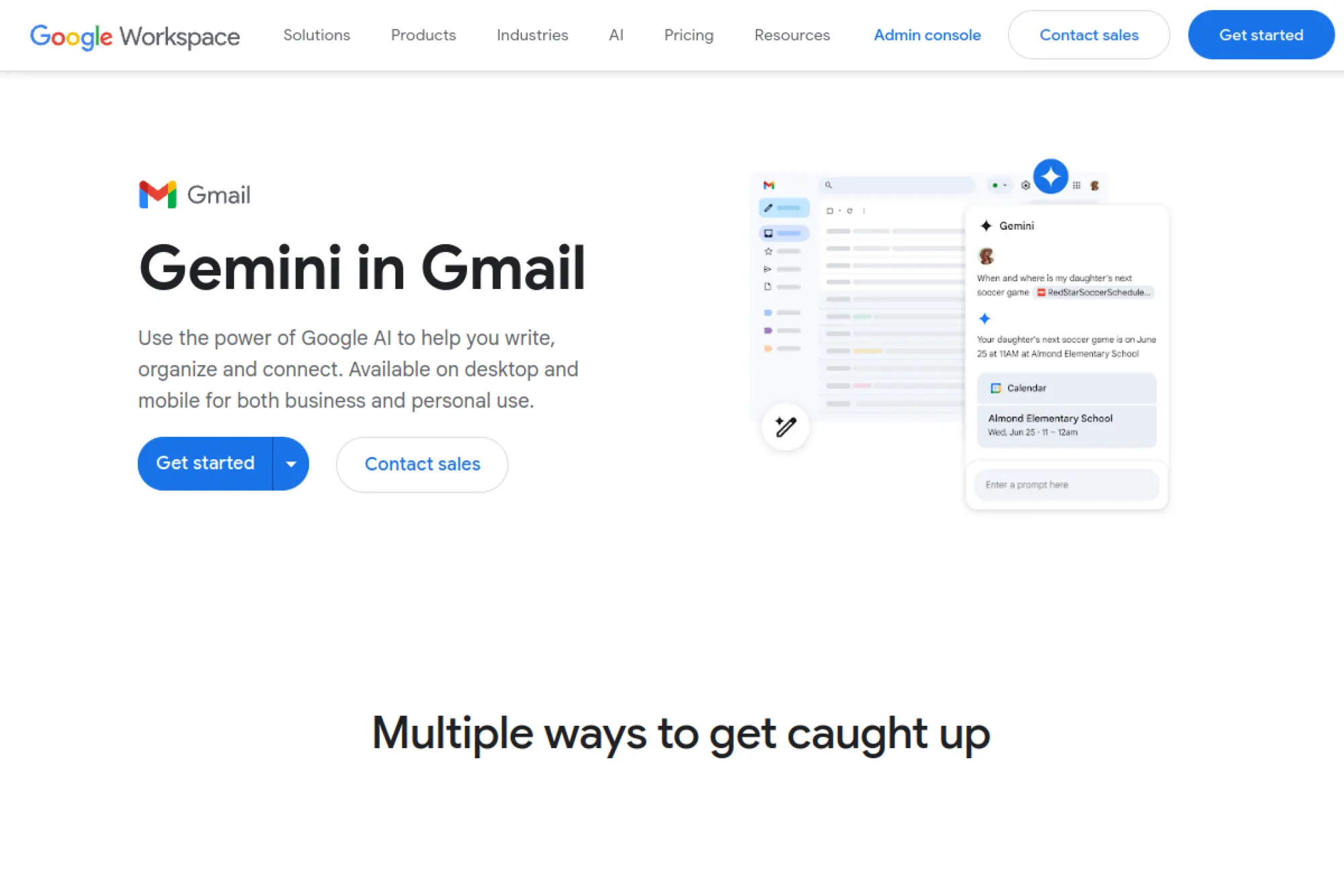 5. Gemini in Gmail