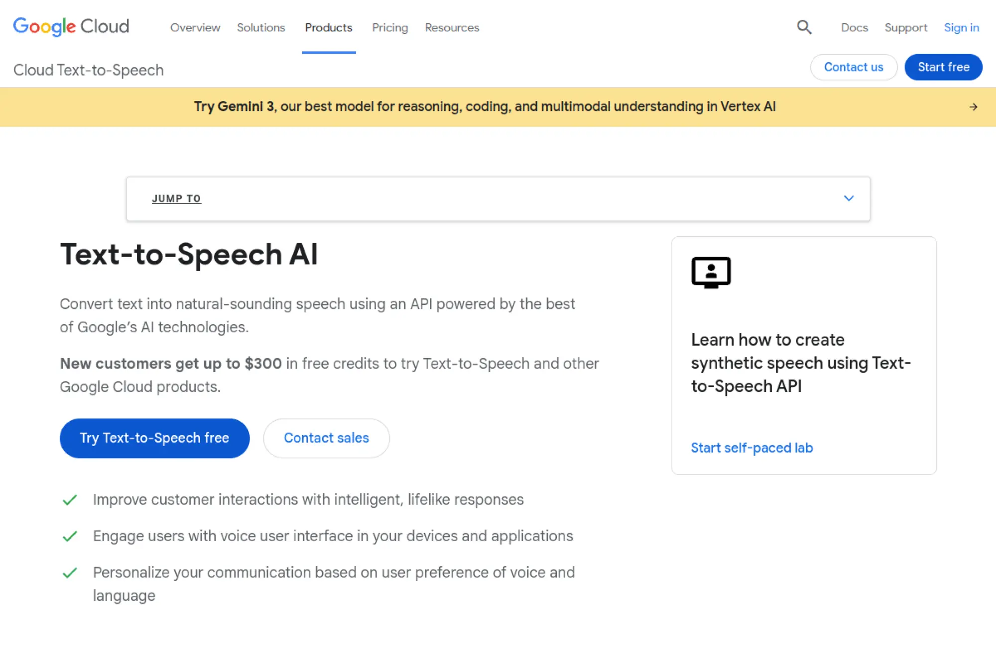 25. Google Cloud Text-to-Speech