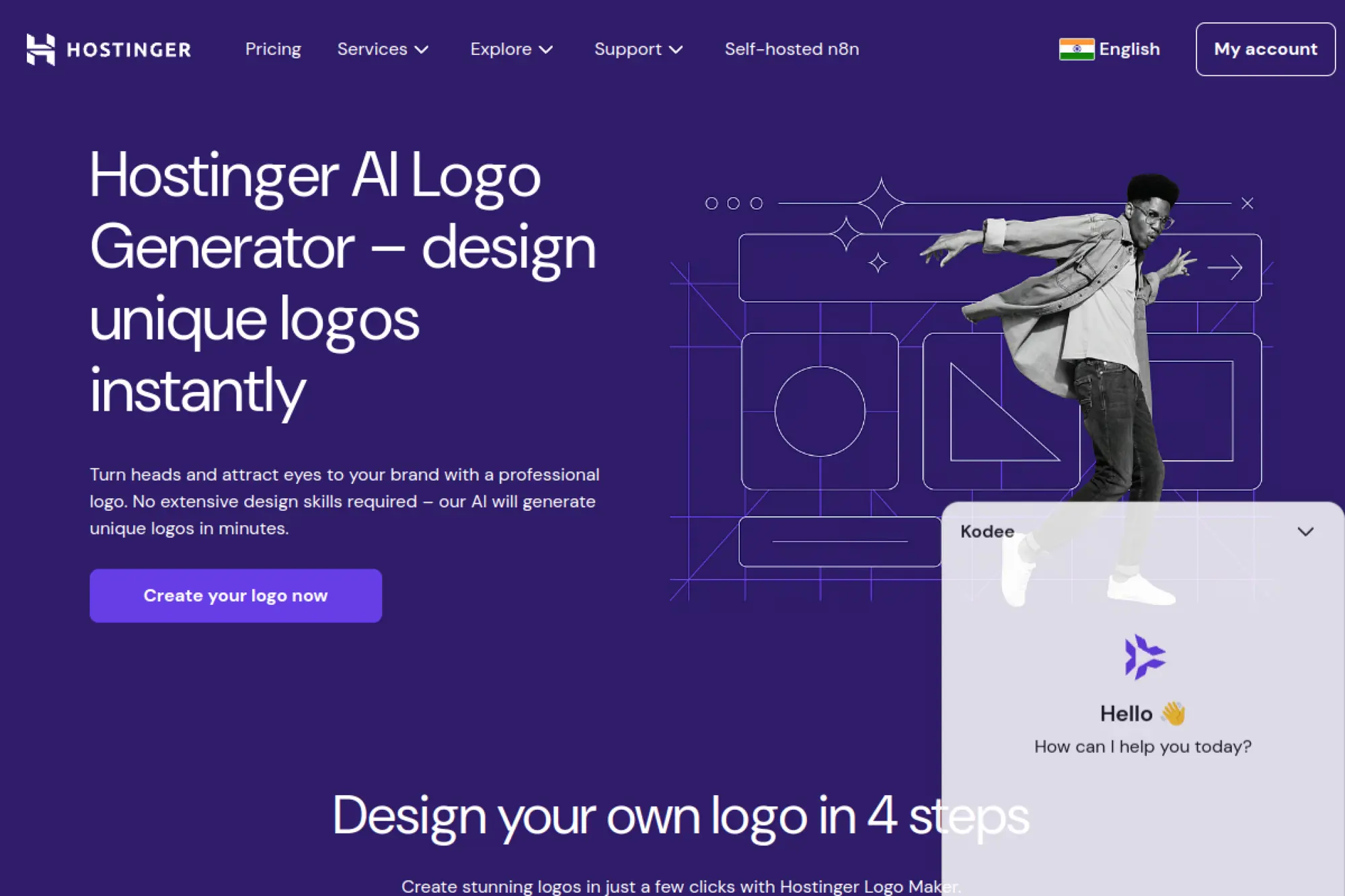 23. Hostinger Logo Maker
