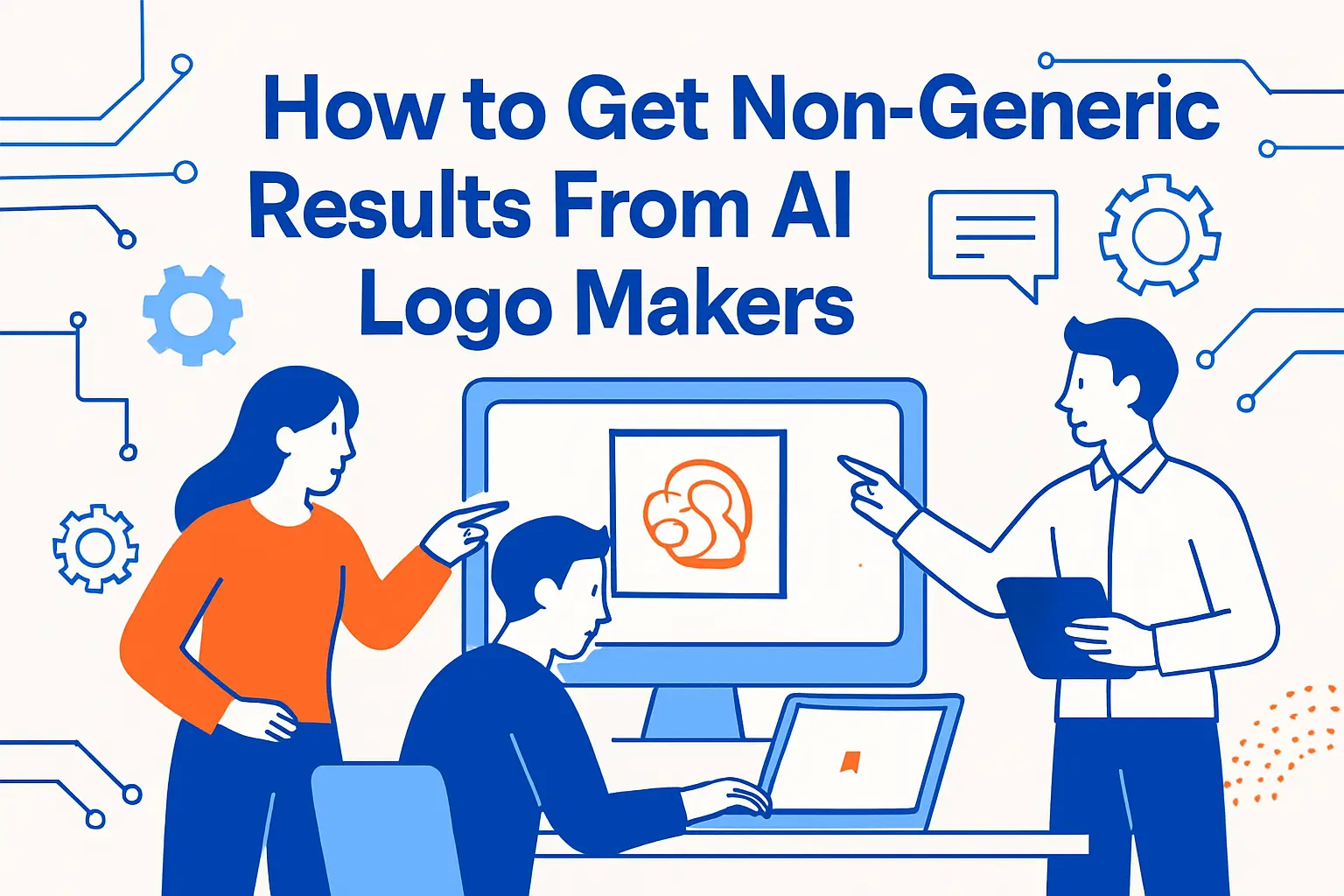 How to Get Non-Generic Results From AI Logo Makers