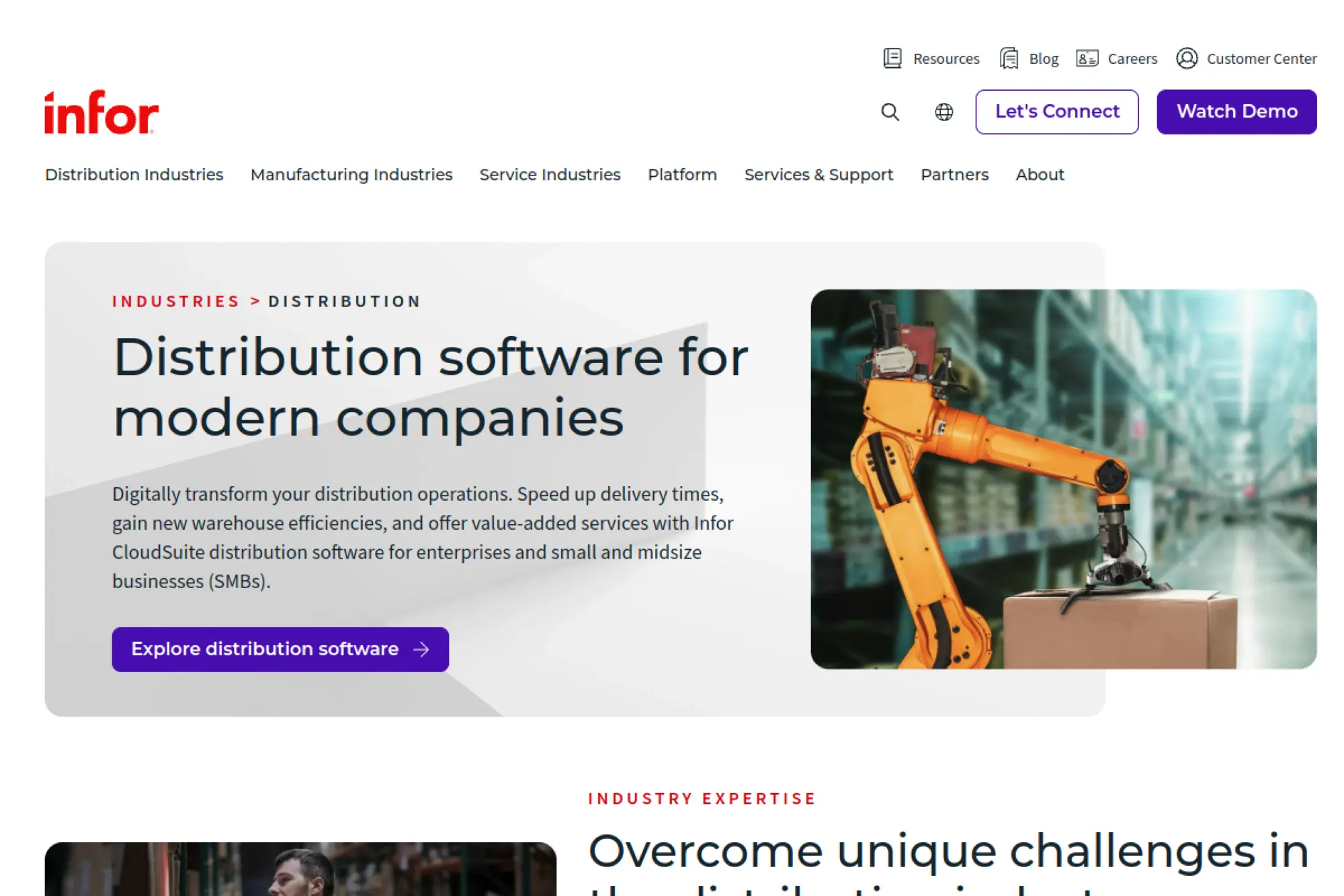 12. Infor CloudSuite Distribution