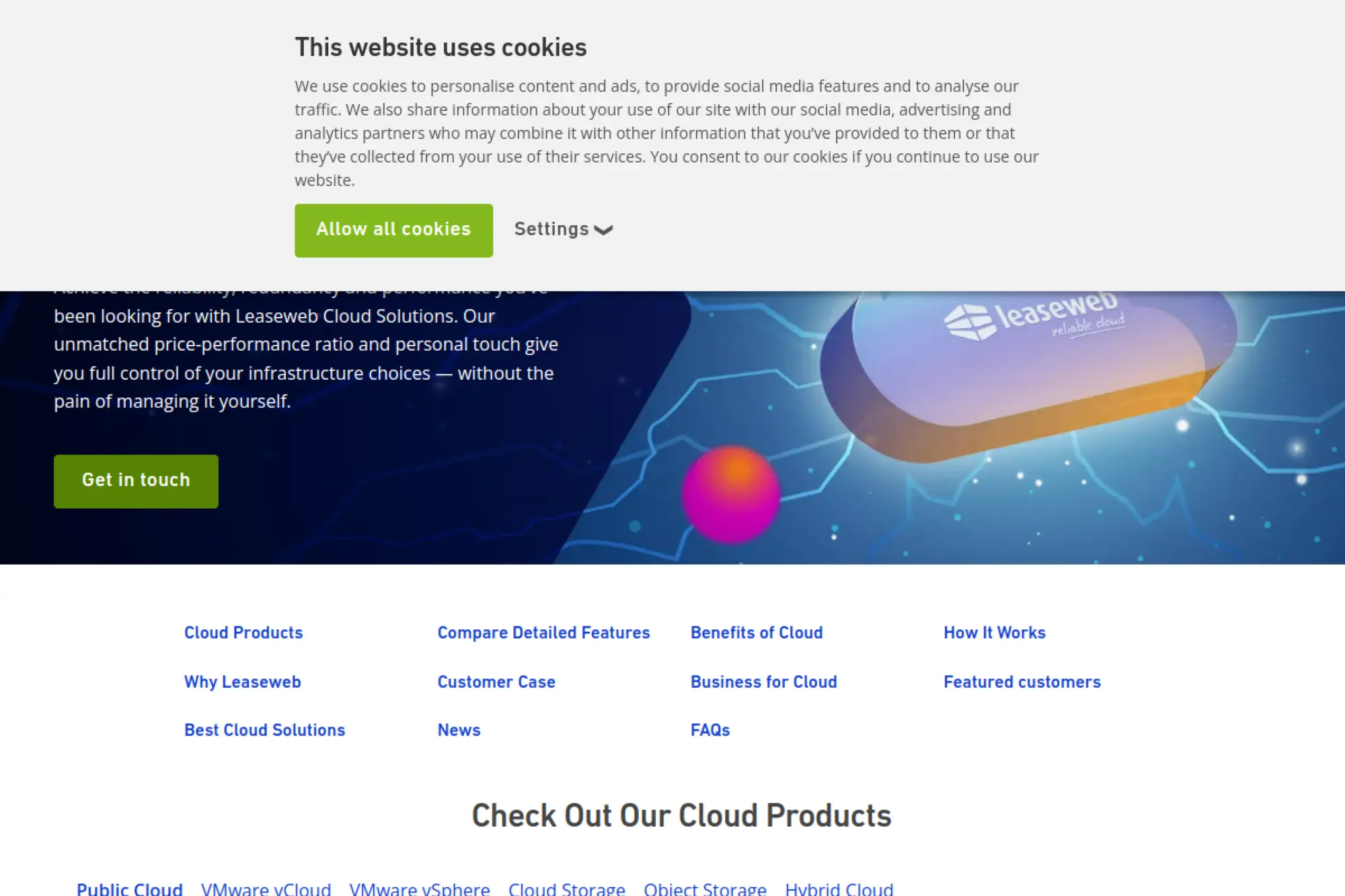 14. Leaseweb Cloud