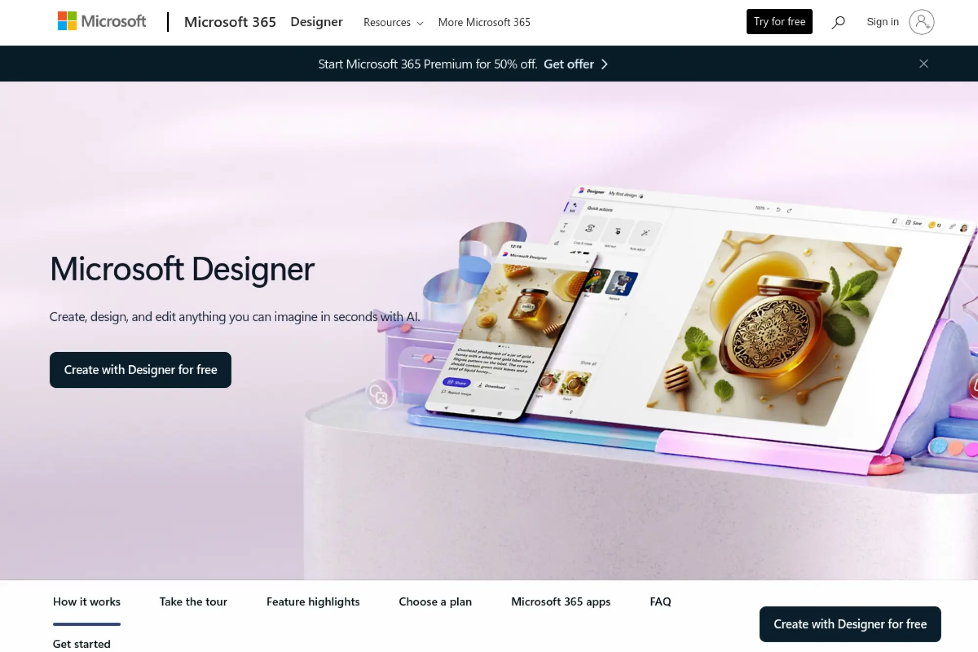 6. Microsoft Designer