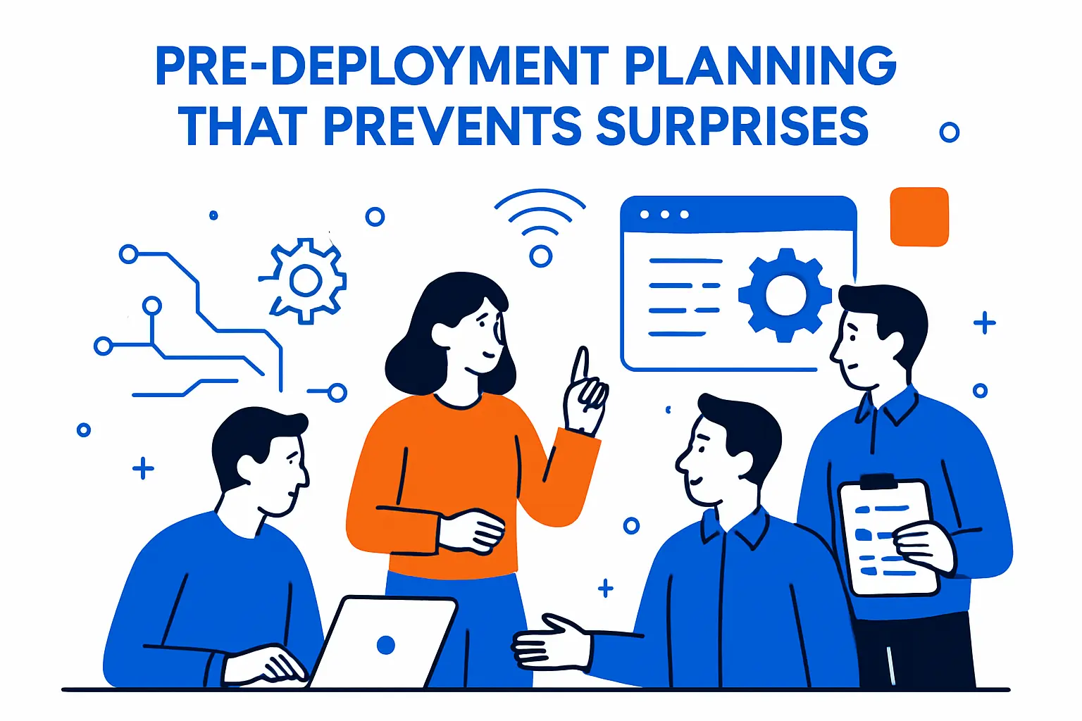 Pre-Deployment Planning That Prevents Surprises