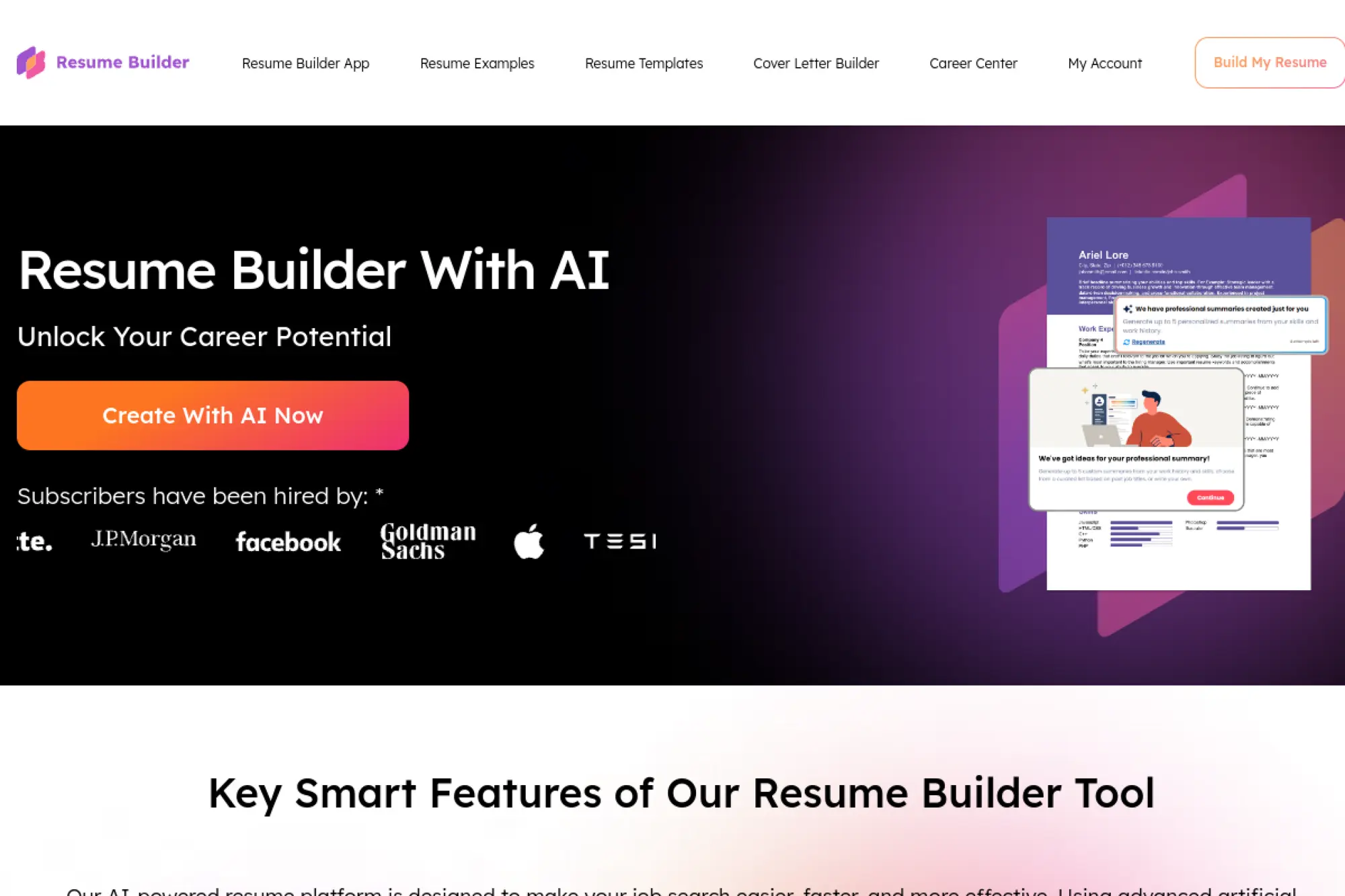 18. ResumeBuilder.com