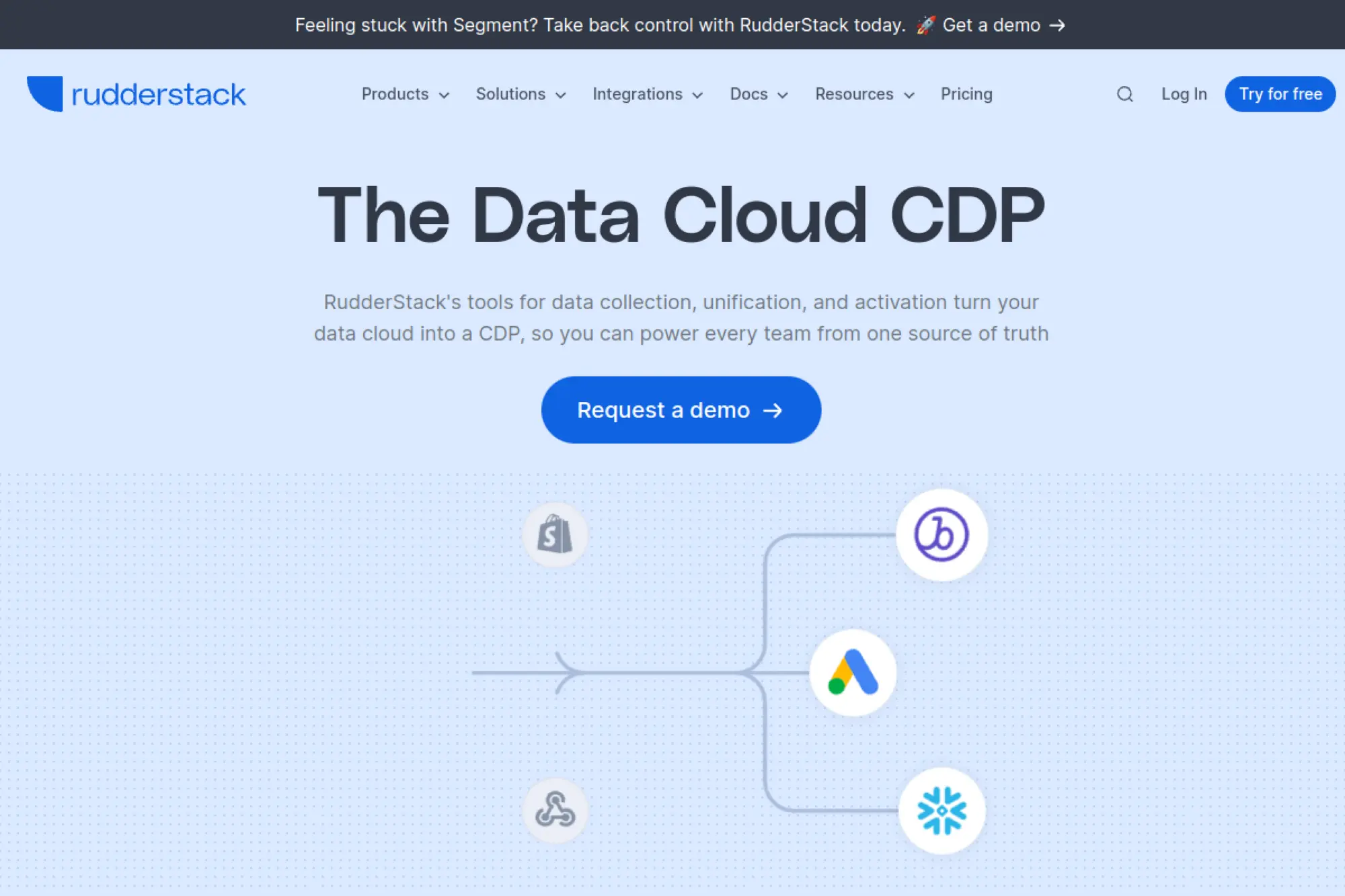 22. RudderStack Data Cloud CDP