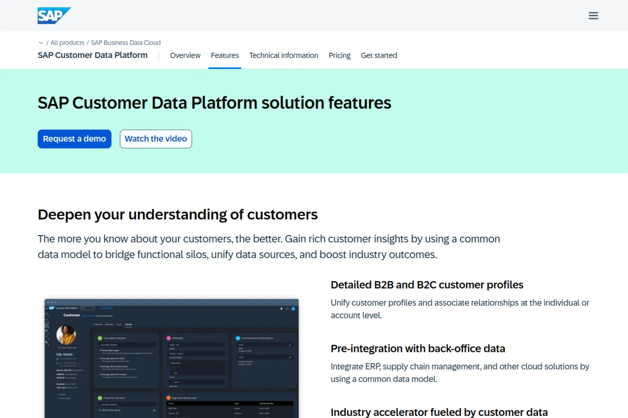 12. SAP Customer Data Platform