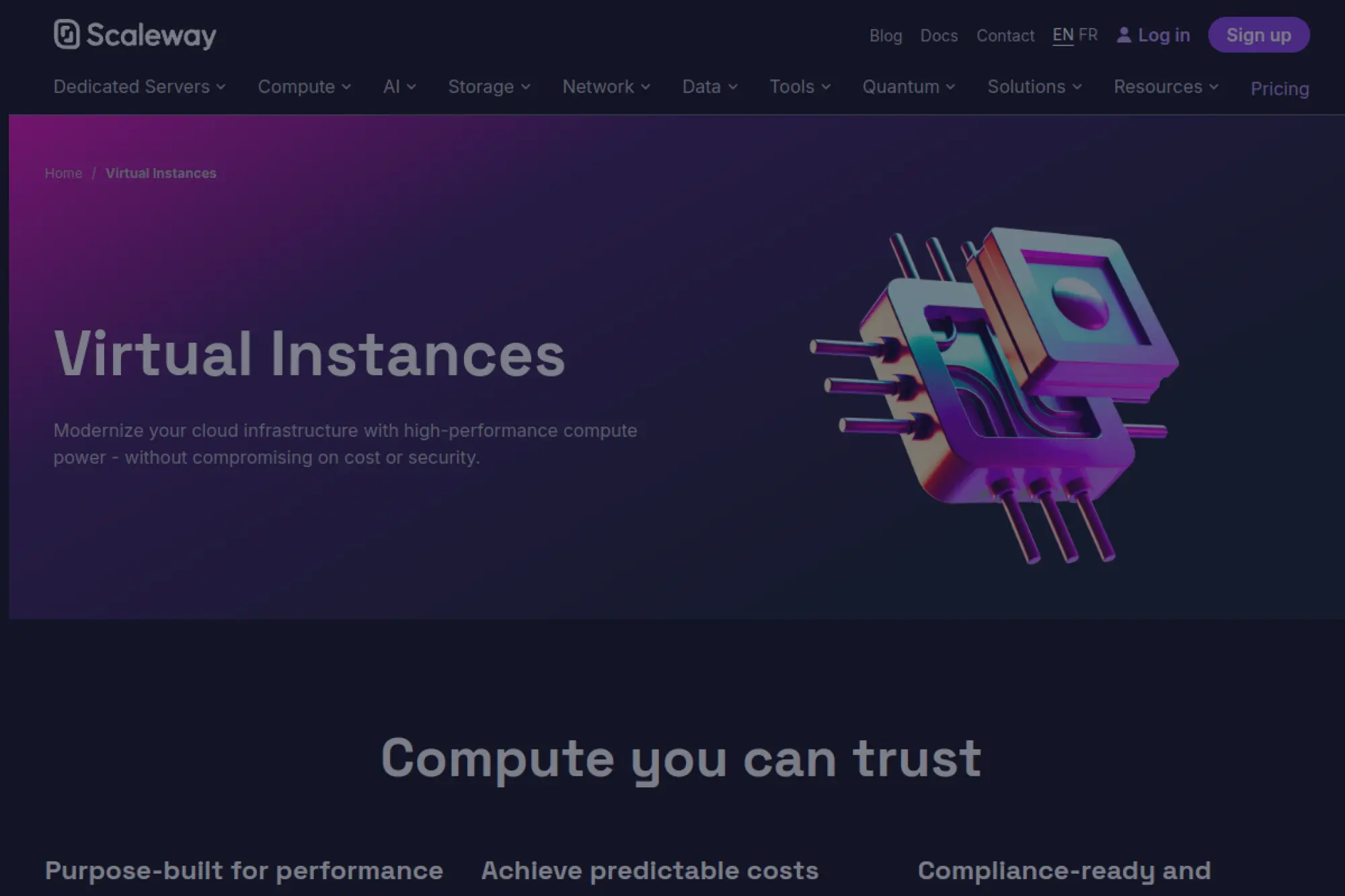 13. Scaleway Virtual Instances