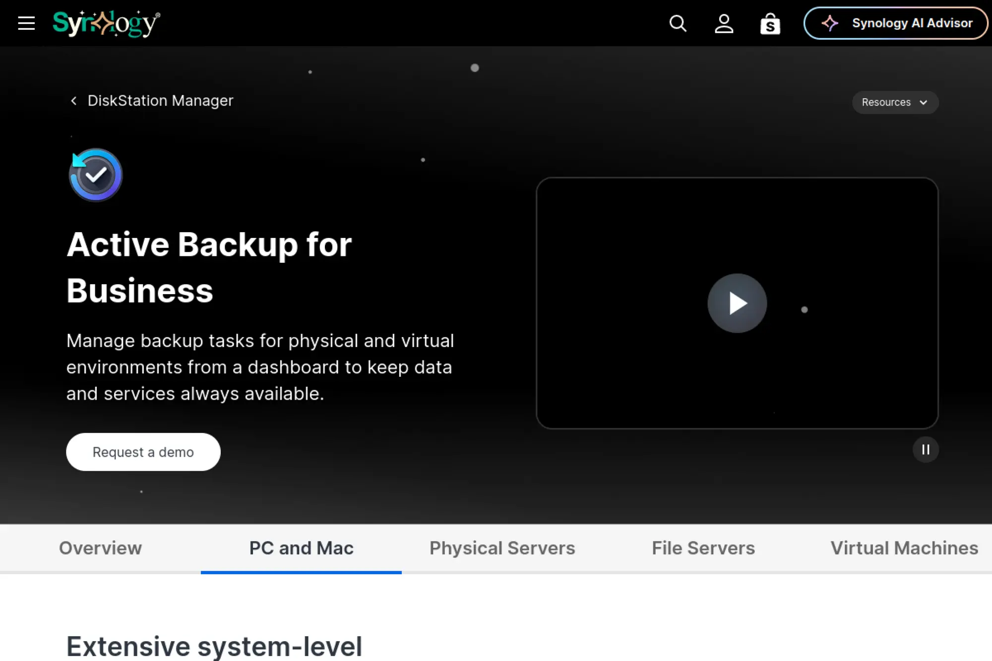 23. Synology Active Backup for Business