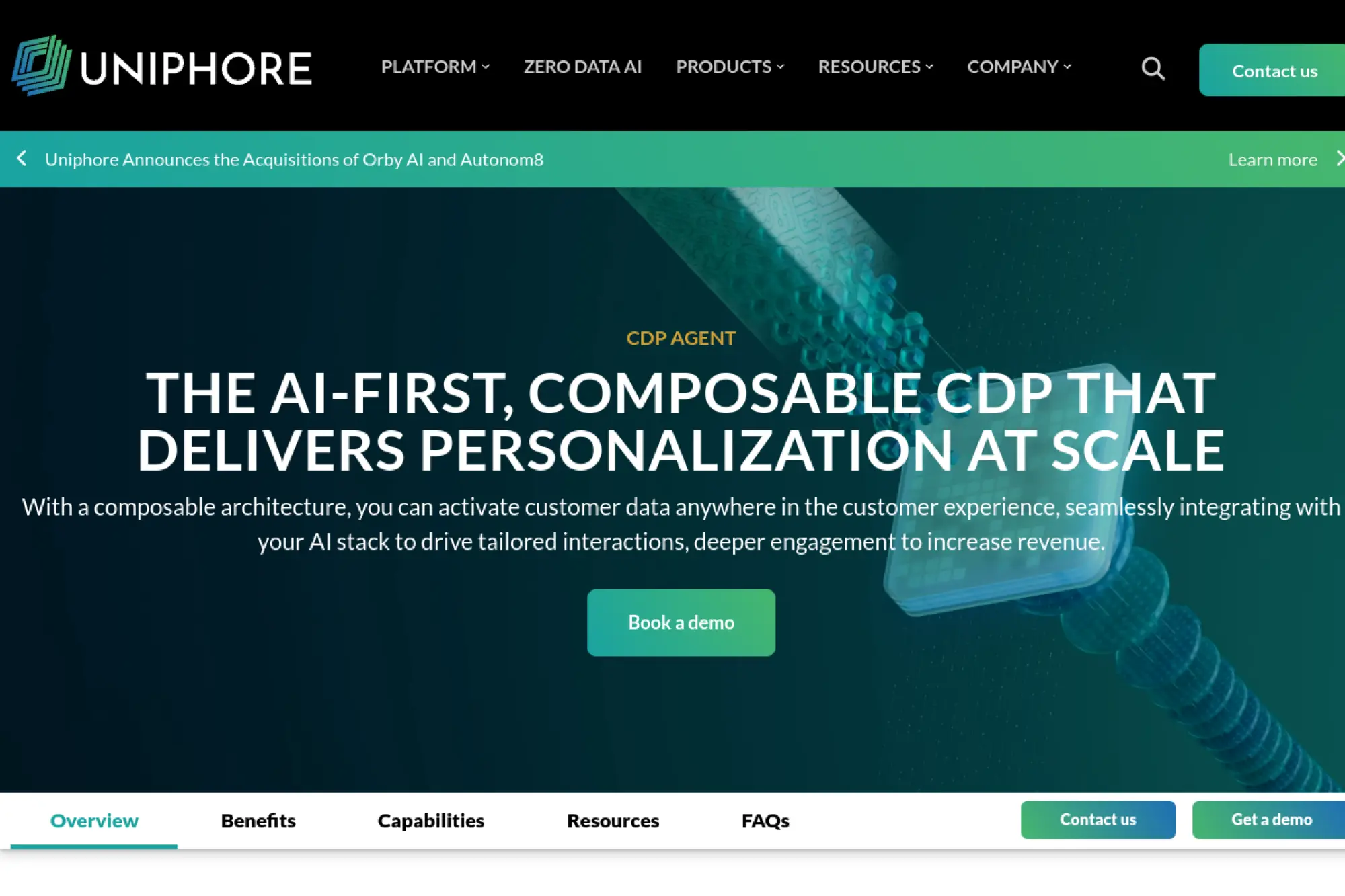 8. Uniphore CDP Agent (ActionIQ)