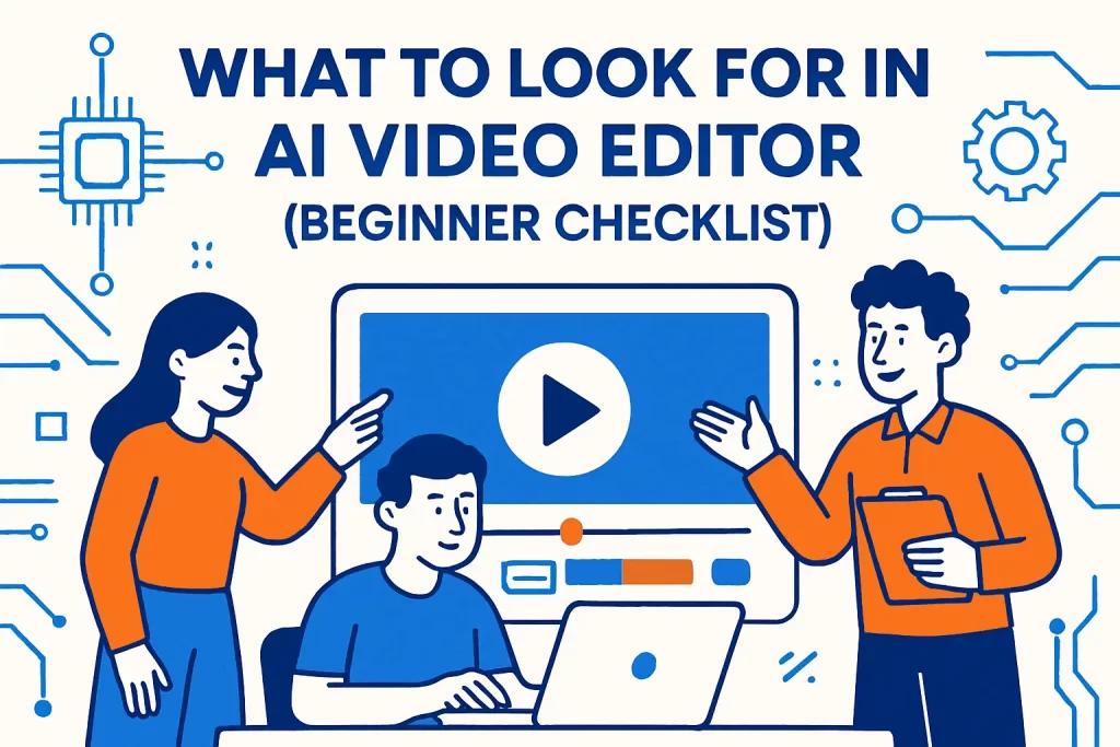 What to Look For in an AI Video Editor (Beginner Checklist)