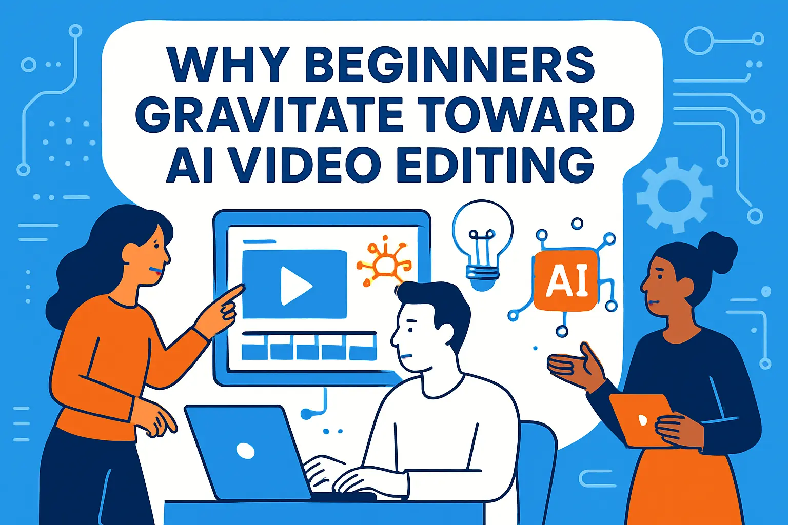 Why Beginners Gravitate Toward AI Video Editing