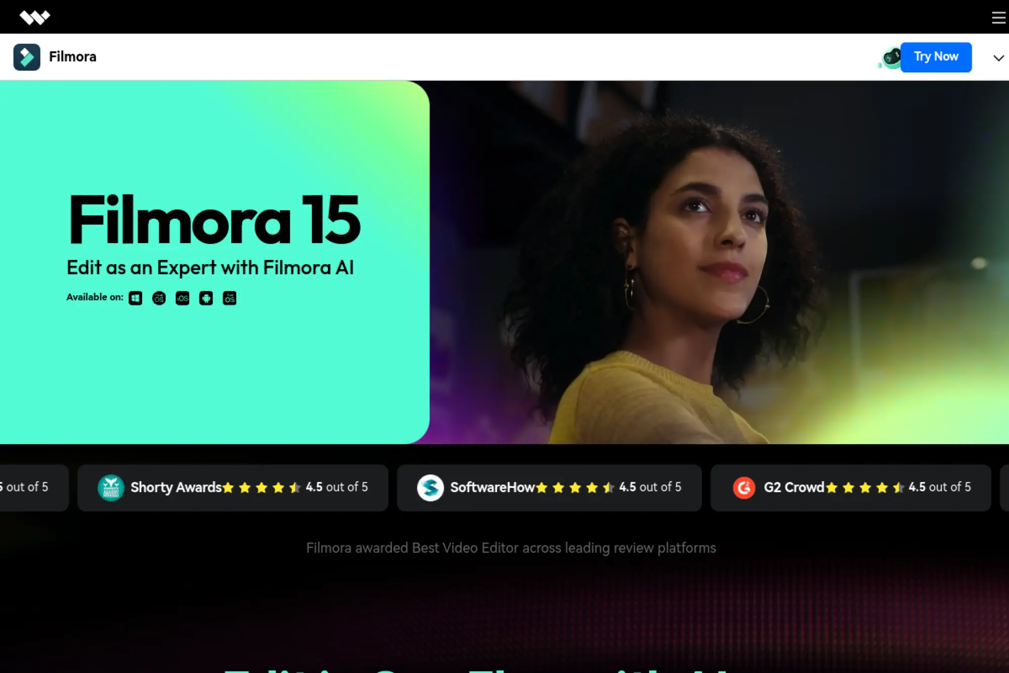 12. Wondershare Filmora