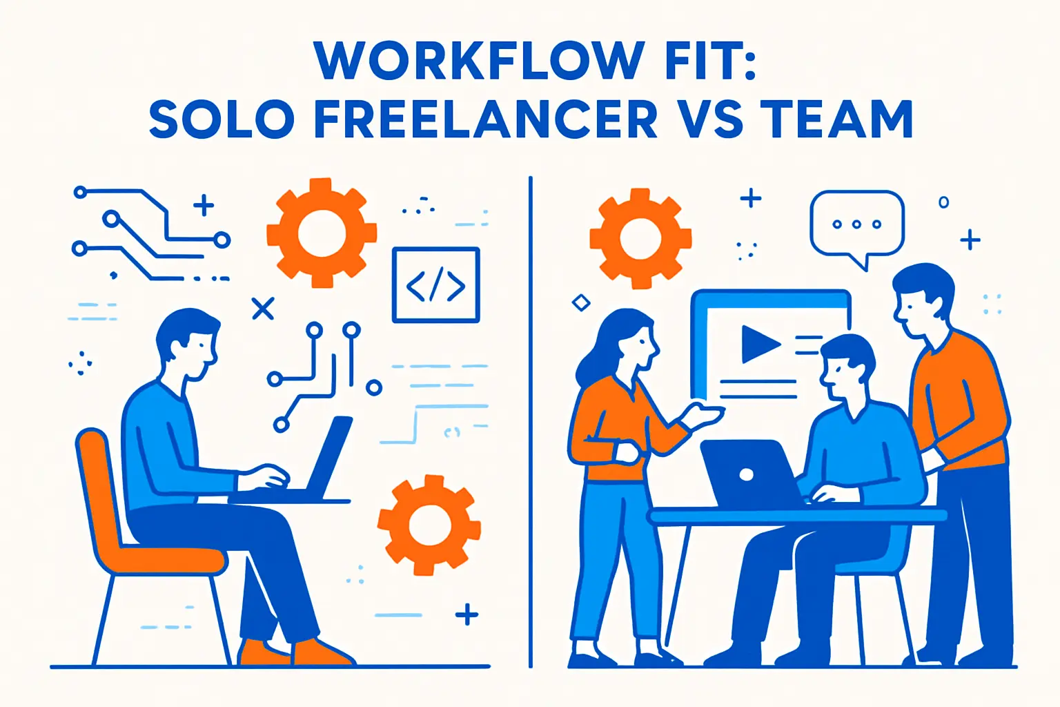 Workflow Fit: Solo Freelancer Vs Team