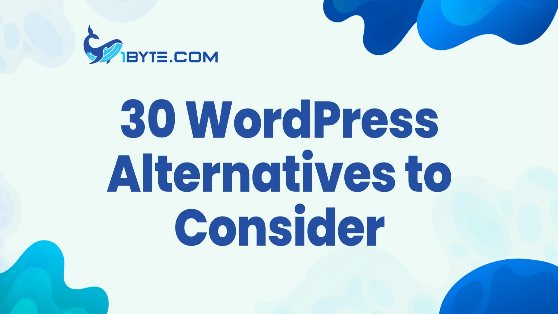 30 WordPress Alternatives to Consider in 2026