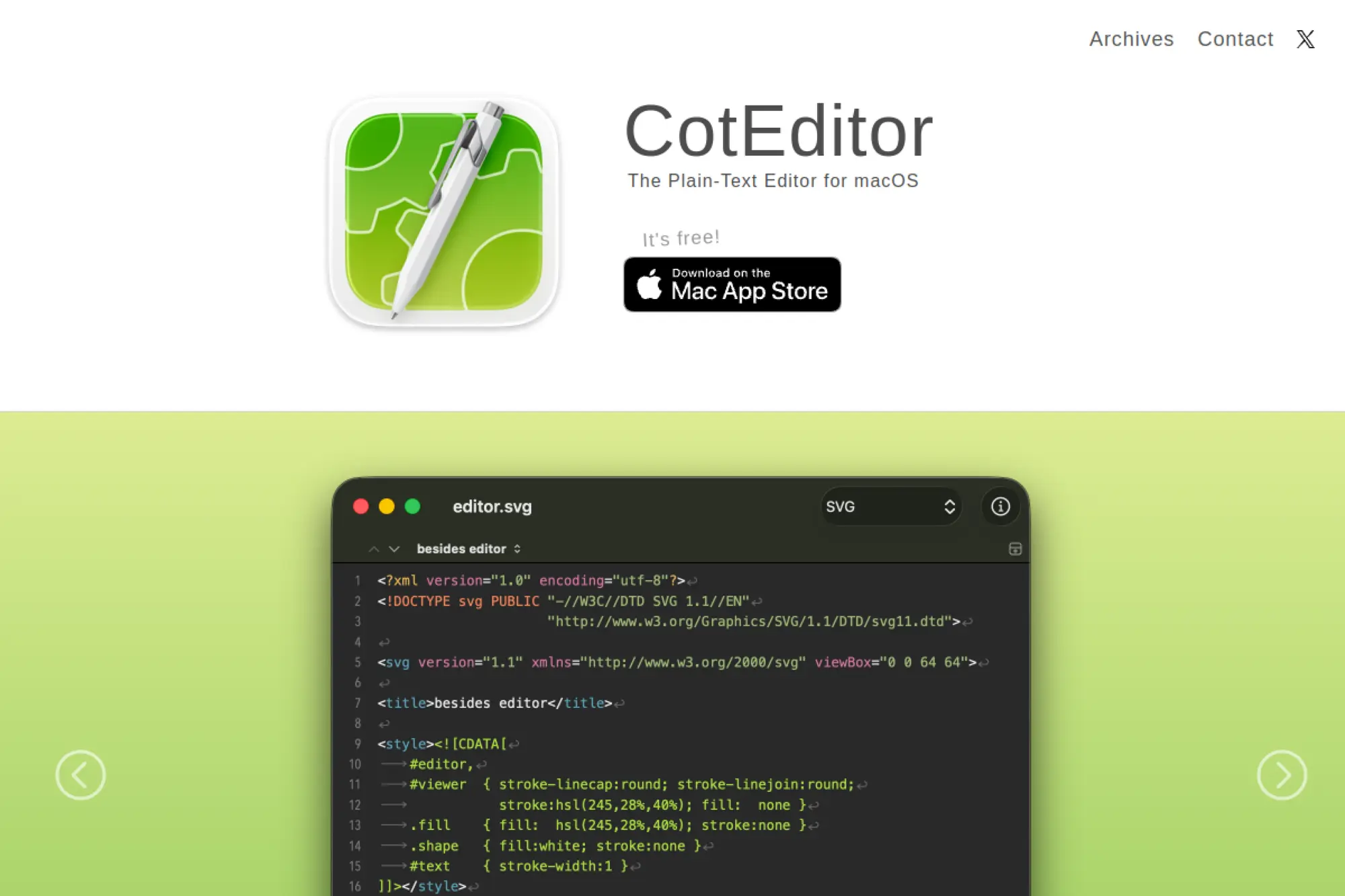 14. CotEditor