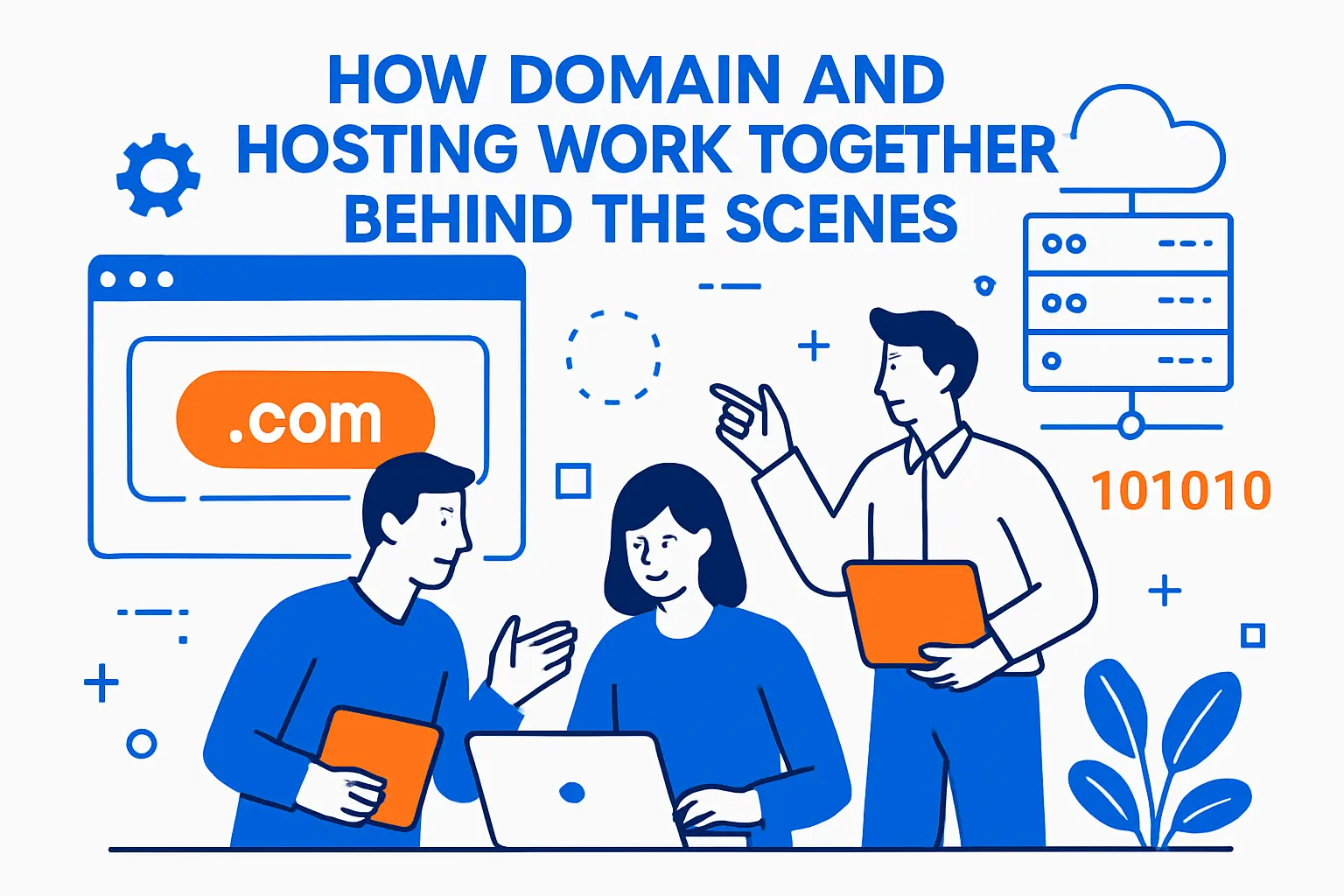 How Domain and Hosting Work Together Behind the Scenes